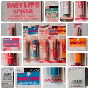 2/$10 Maybelline Baby Lips Lip Balm Bundle